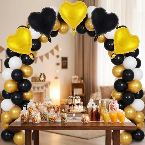 Image of 12 Pcs Colorful Heart Balloons,18 Inch Heart Foil Balloons Love Balloon Valentine Balloon for Birthday Party Wedding Engagement Party Baby Shower Valentine Day Decorations