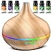 Produktbild Diffusor für ätherische Öle mit Öl-Set, 500 mL Duftöl Diffuser mit 6 Reinen ätherischen Ölen, Aroma Diffusor mit 14-Farben-Licht, 3 Timer, 23 dB leise, Automatische Abschaltung für Heim Schlafzimmer