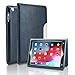 FANSONG Cover per iPad 2 3 4 9.7 Pollice in Pelle Ultra Sottile Leggero Funzione di Supporto Smart Custodia con Auto Sveglia/Sonno Funzione per iPad 2 / iPad 3 / iPad 4, Blu