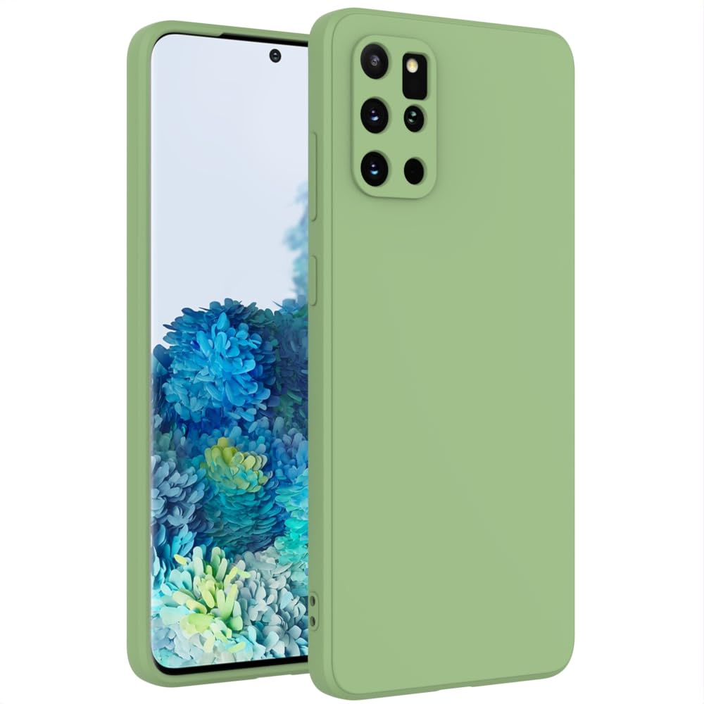 WOGROO for Samsung Galaxy S20 Plus Case Green, Scratch Resistant with Soft Touch, Slim Thin Phone Cover for Samsung Galaxy S20 Plus