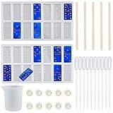 1 JUEGO 5 ARTÍCULOS: Obtendrá una herramienta de juego para personalizar su juego de dominó de resina con varias opciones de personalización como el color, patrón, nombre, palabra sobre eso. Cumplir con sus requisitos.
