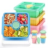 QQKO Bento Snack Box for...