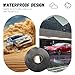 Figpade 19Ft 1/4'' Butyl Sealant Tape,Multi-Purpose Butyl Tape RV with Good Sealing for Car Door/Window/Windshield,Cuttable Headlight Sealant Automotive Accessories for Most Vehicles