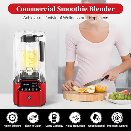 Eapmic-Soundproof-Blender-2200W-Commercial-Smoothie-Countertop-Blender-Red