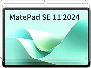شاشة حماية من الزجاج المقوى متوافق مع هواوي ميت باد SE 11 بوصة، مضادة لبصمات الأصابع، شفافة HD، بتغطية كاملة من فيجيشيلي