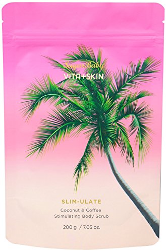 SugarBaby Vita Skin Slim Ulate Coconut And Coffee Stimulating Body Scrub, 7.05 oz.