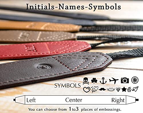 Tags & Straps Personalized Leather Camera Strap - Custom Camera Strap thumb #5