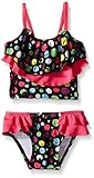Pink Platinum Baby Girls' Colorful Dots Tankini