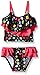 Pink Platinum Baby Girls' Colorful Dots Tankini