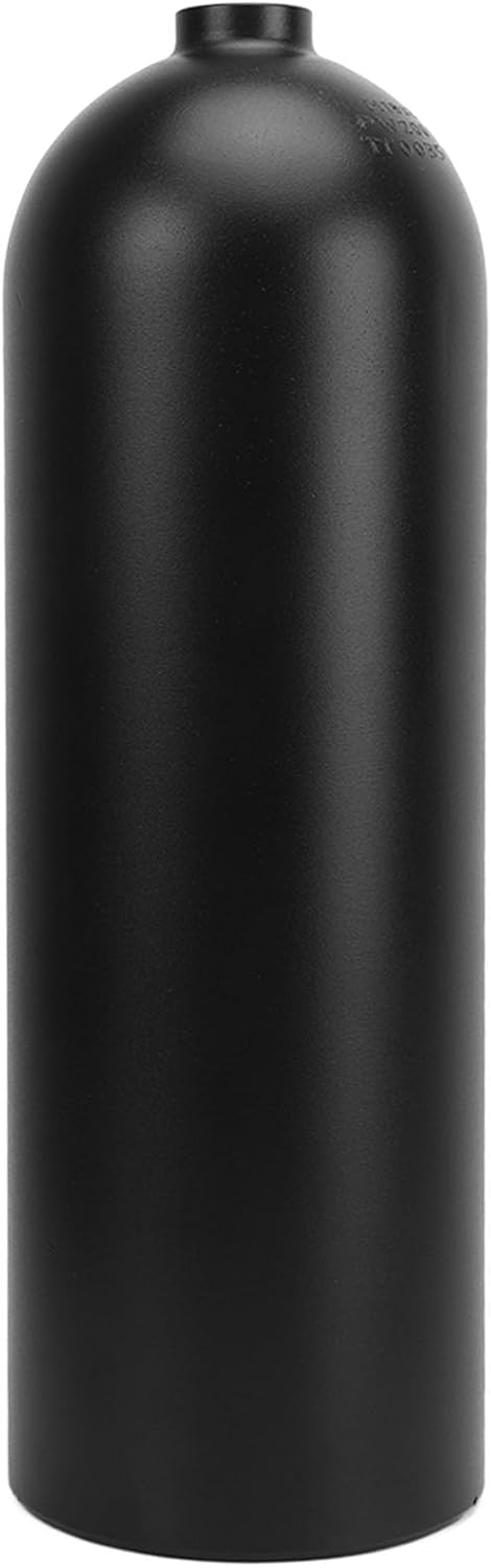 Honio Diving Oxygen, Diving Equipment Portable Snorkeling Equipment Large Capacity 4L (Black)