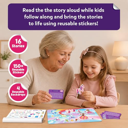 Image of Skillmatics Activity Kit - Creative Storytelling & Skill Building with 150+ Reusable Stickers, Educational, Mess-Free Fun, Preschool & Kindergarten Toy, Gifts for Kids Ages 3, 4, 5, 6, 7
