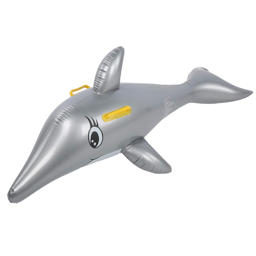 Inflatable Dolphin Toy, Swimming Float Portable Dolphin Floating Toy