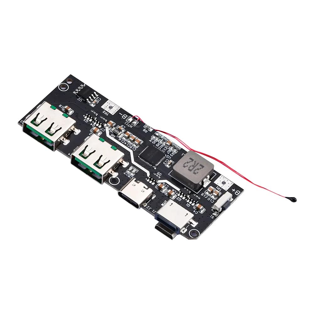 UG LAND INDIA 22.5W 5-Port USB Power Bank Module Board, QC4.0 PD3.0+ Fast Charging Circuit, USB Type-C Input, Multi-Port Charging PCB for DIY Electronics & Battery Projects-picture-21