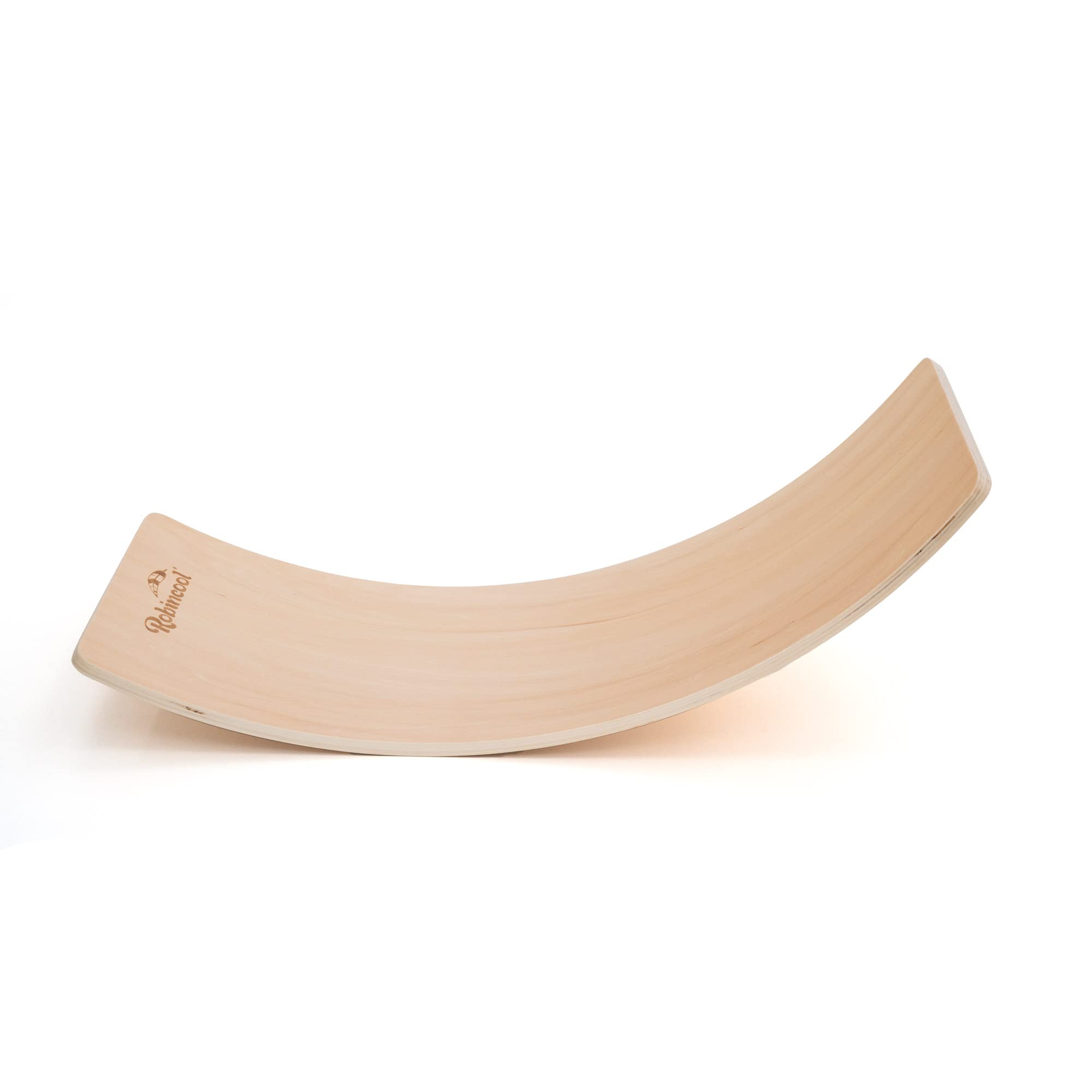 Tabla de Equilibrio Montessori Curvy 82x30x19 cm Madera Ecológica | Certificado CE | Peso Máximo 60 Kg | Tabla Curva Wobbel | Balance Board