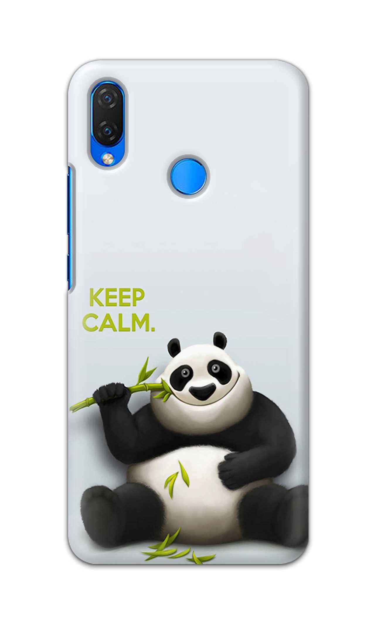 PRINTFIDAA Printed Hard Back Cover Case for Huawei P Smart Plus (2018) / Huawei Nova 3i, INE-LX1R, INE-LX2, INE-LX2R Back Cover (Cartoon Panda) -1612
