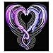 FKUO 5D DIY Diamond Painting "Dragon" Embroidery Full Round Diamond Cross Stitch Rhinestone Mosaic Painting Decor Gift (30X33 CM)