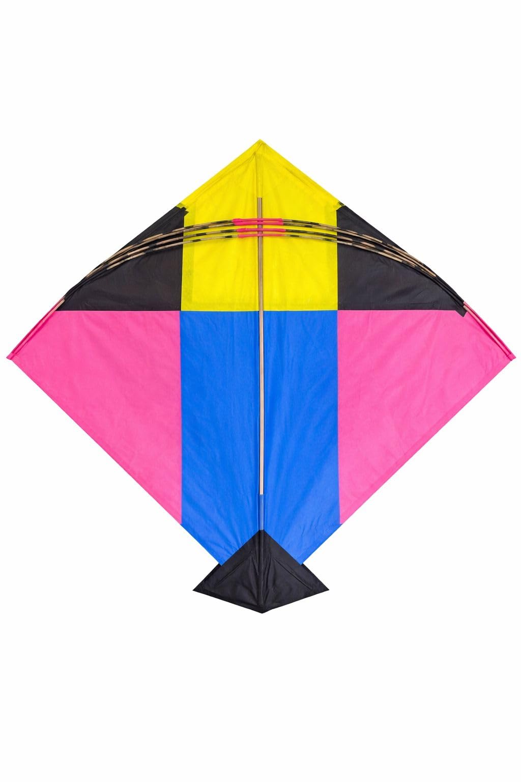 Paper Kite Patang Large Size, Multi Color, 42 cm x 42 cm, Pack of 5-image-33