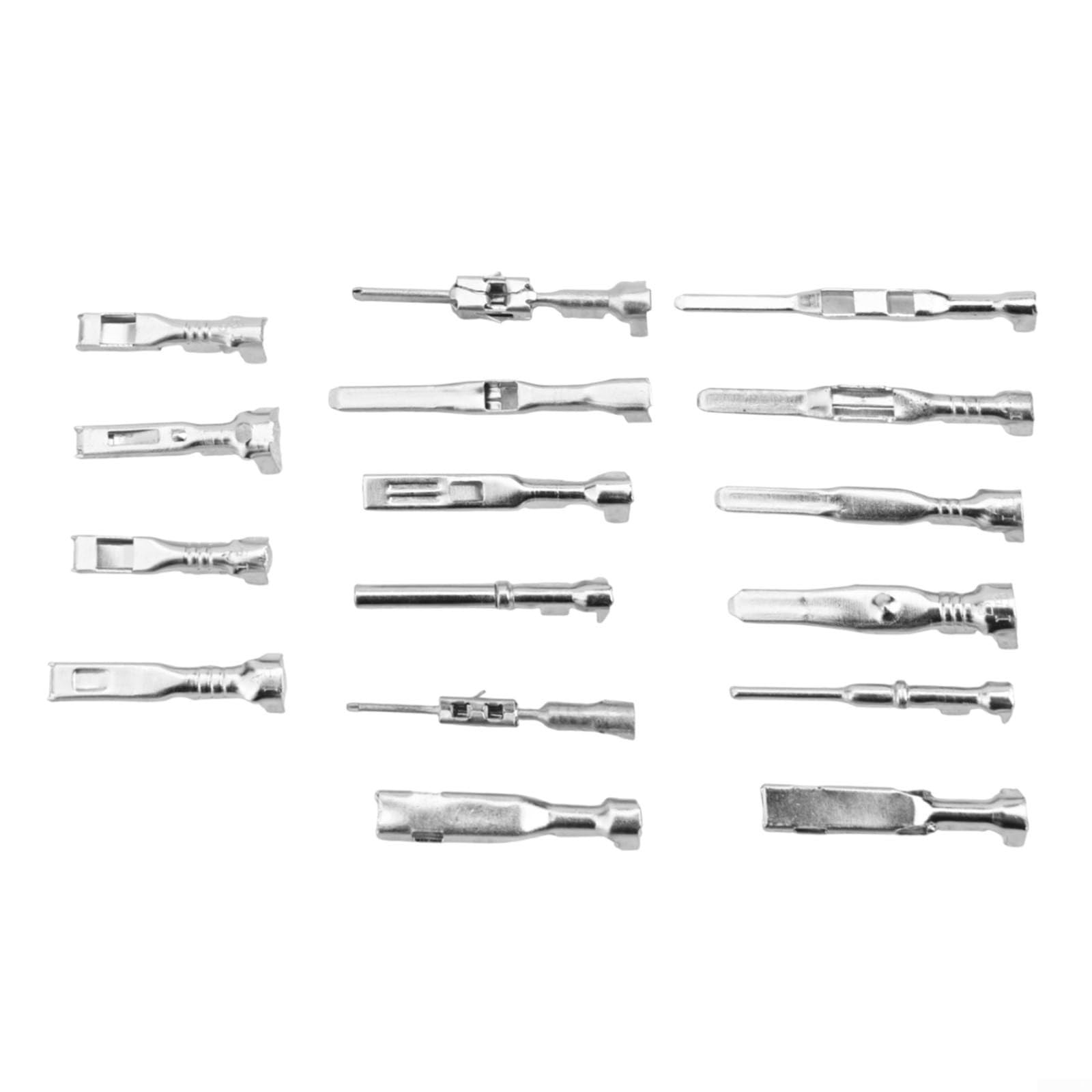Kit 8 Perni Terminali Per Cavi In Rame - 3/8 Pollici, Montaggio Laterale, 4 Lunghi E 4 Corti, Per Auto, Camper, Barche, Impianti Elettrici