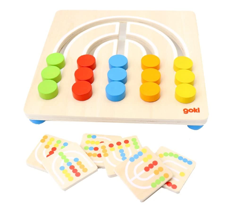 Tableau de classement Arco Iris Goki Jeu multicolore en bois