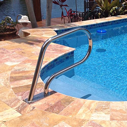 Barandal para piscina de acero inoxidable 304 de 31 pulgadas miniatura 5