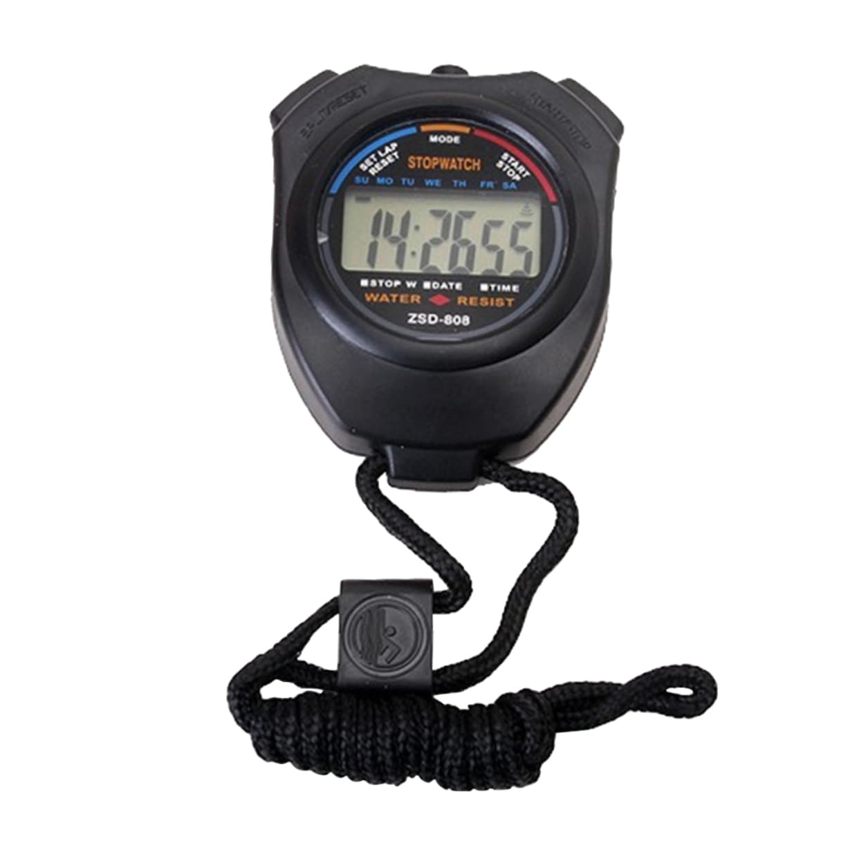GOOHOCHY Sports Timer Professional Electronic Timer 1/100 Second Accuracy Stopwatch Alarm Date Display