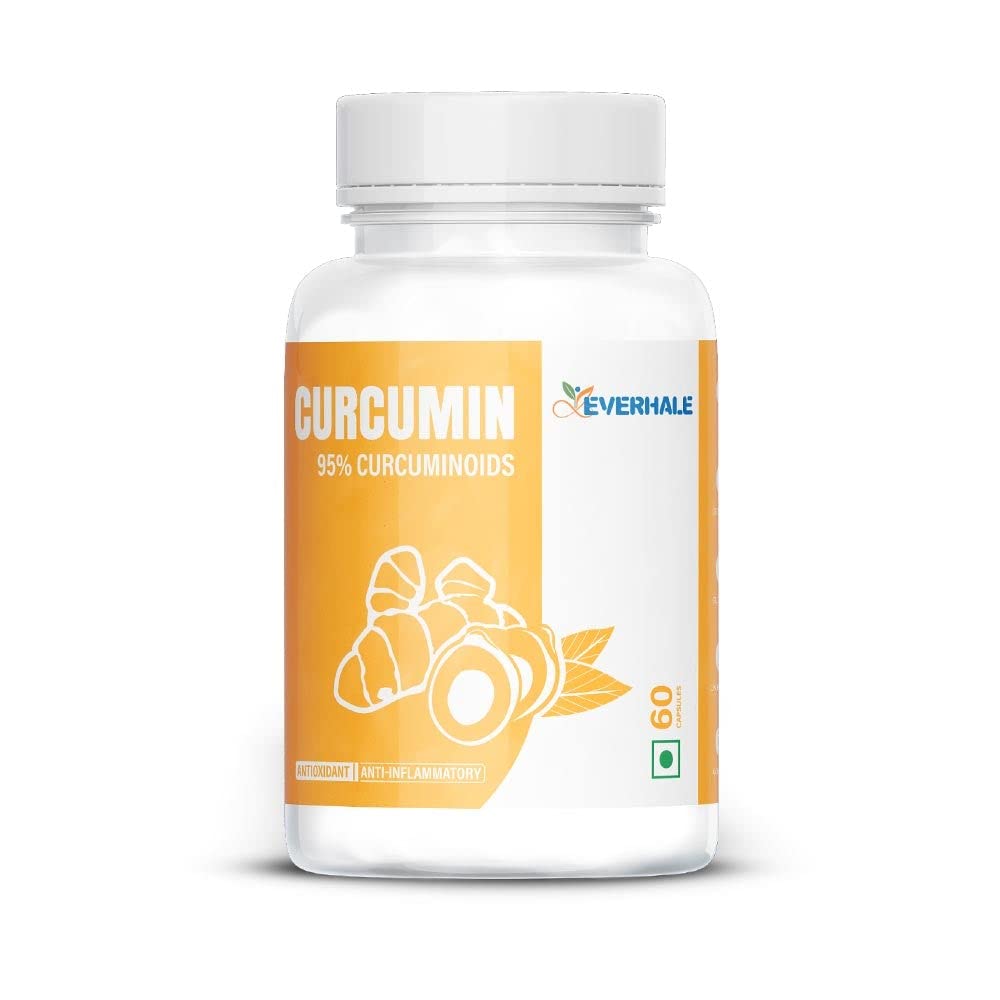 Buy Everhale Curcumin Capsules Contains Curcuminoids (95