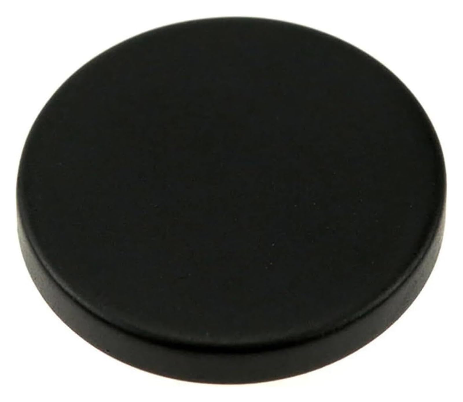Gemelos con vástago de metal y acabado premium en resina negra de 15mm para alta sastrería