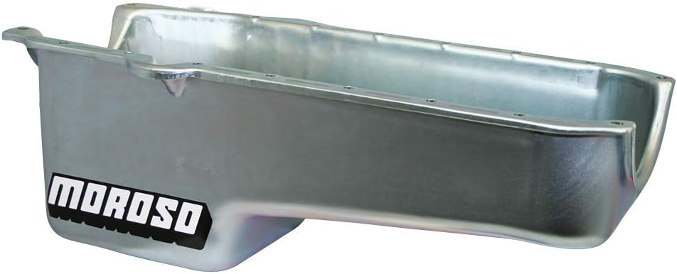 Moroso 20171 Street/Strip Stock Replacement Oil Pan for Chevy Small-Block Engines