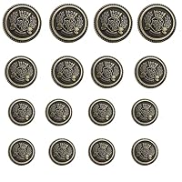 Amazon | DEVENTORZ ブレザー ボタン 16個セット 直径15mm/20mm/25mm