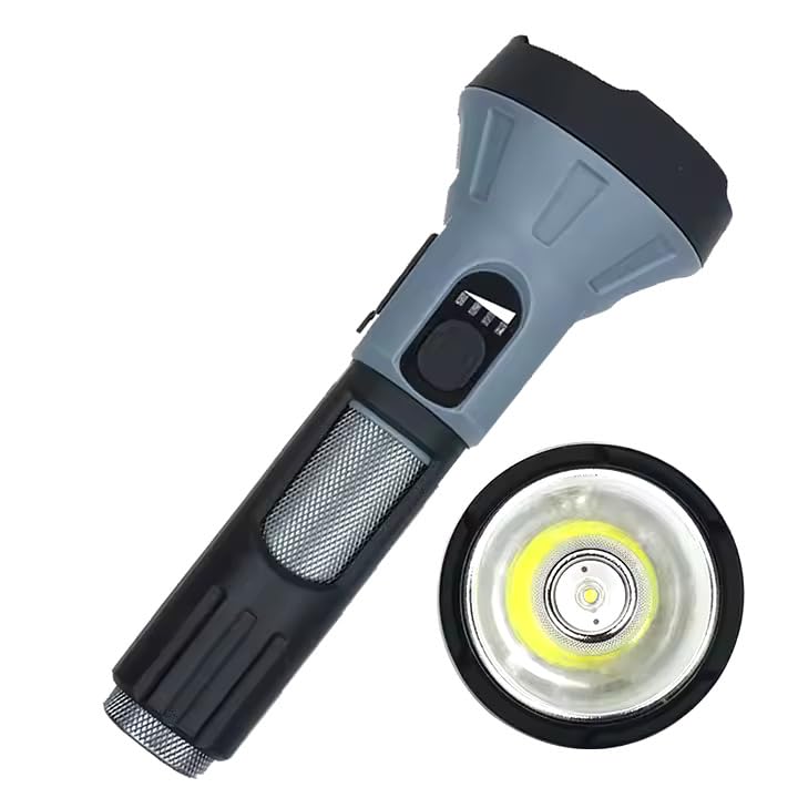 Care 4 Fixed Focus Bright Flashlight Outdoor Waterproof USB Charging Smart Power Display Portable Emergency Flashlight-image-13