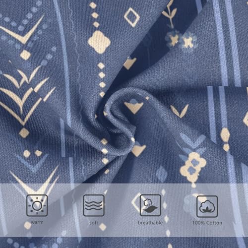 KLL Navy Blue Stripes Baby Boys Cotton Boxer Briefs Cute Undies3