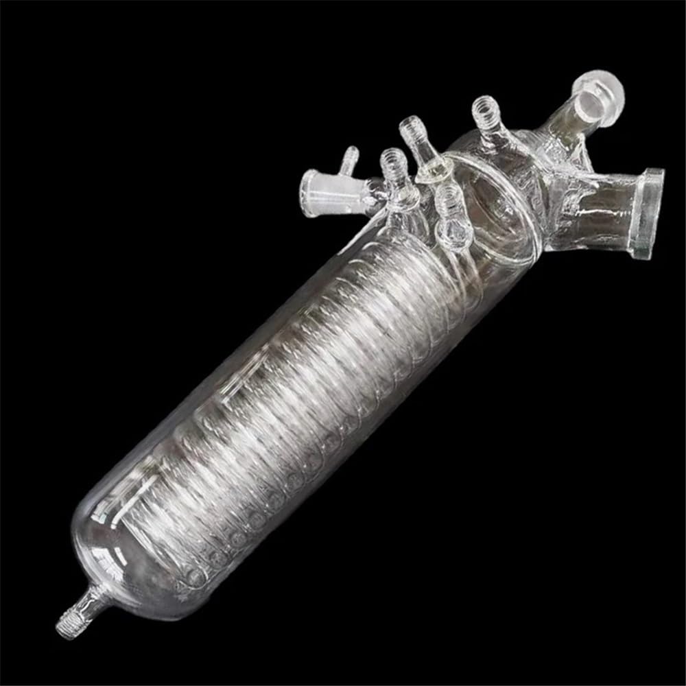 1 x parownik rotacyjny kondensator szklane naczynia pionowe akcesoria zamienne seria R-300 R-100 R-200 wyposażenie laboratoryjne