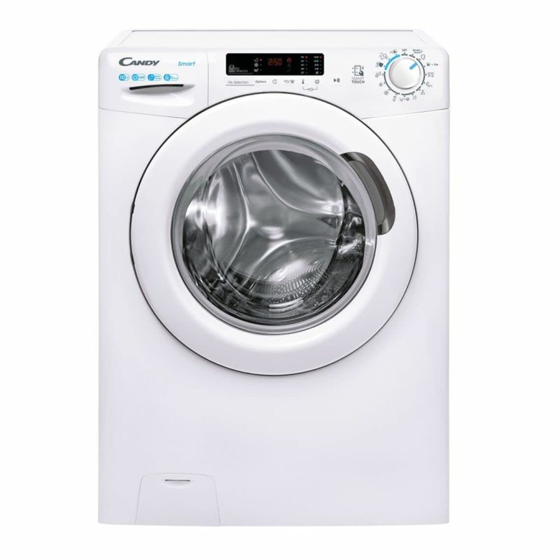 Candy Smart CS 12102DE/1-S Washing Machine Front Load 10 kg 1200 rpm E White