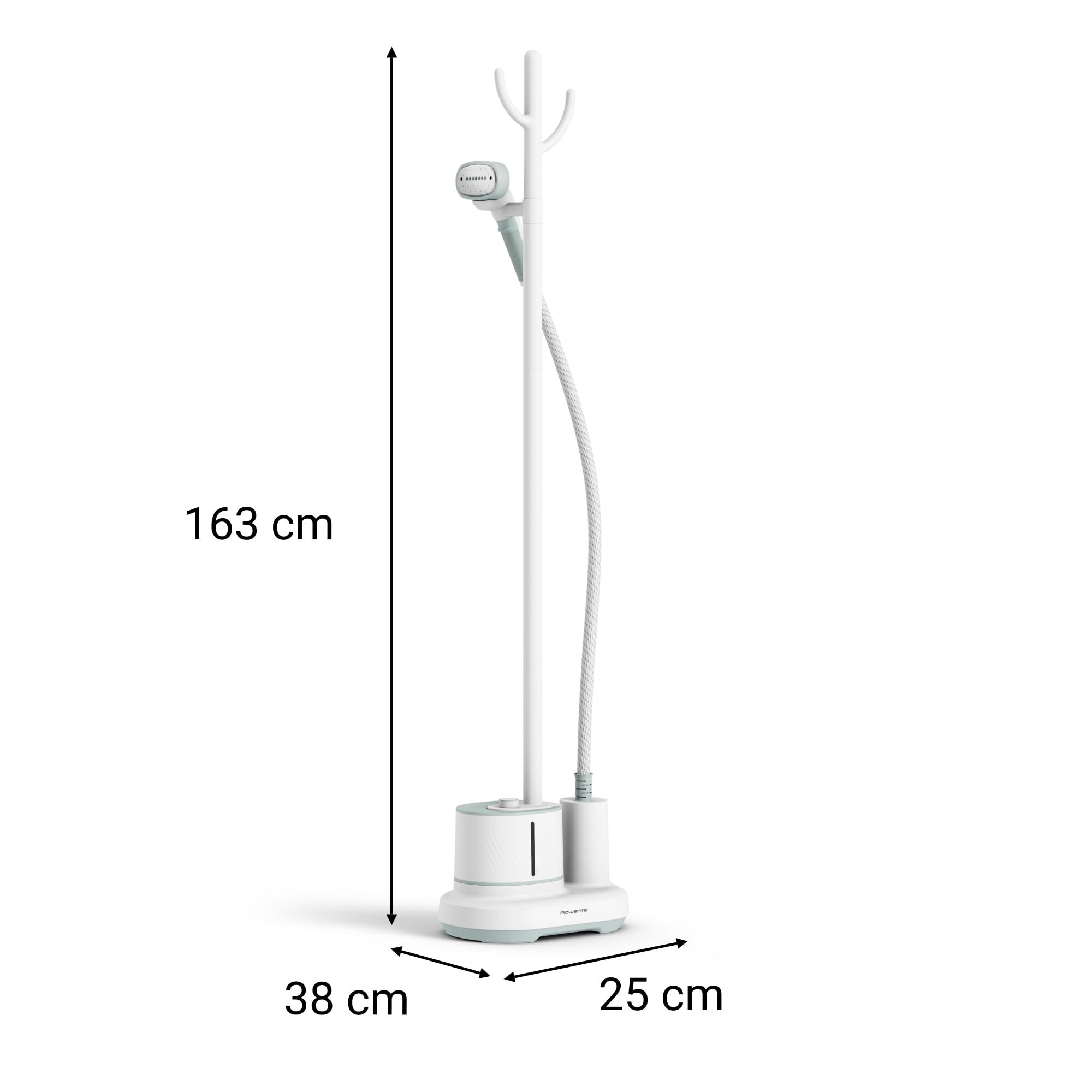 Rowenta Origin Home Dampfbürste, Steamer, 2000 W, Eco-Modus, inklusive Kleiderbügel, 45 s, kontinuierlicher Dampfausstoß bis zu 42 g/min, leistungsstarker Desinfektionsdampf, IS3274