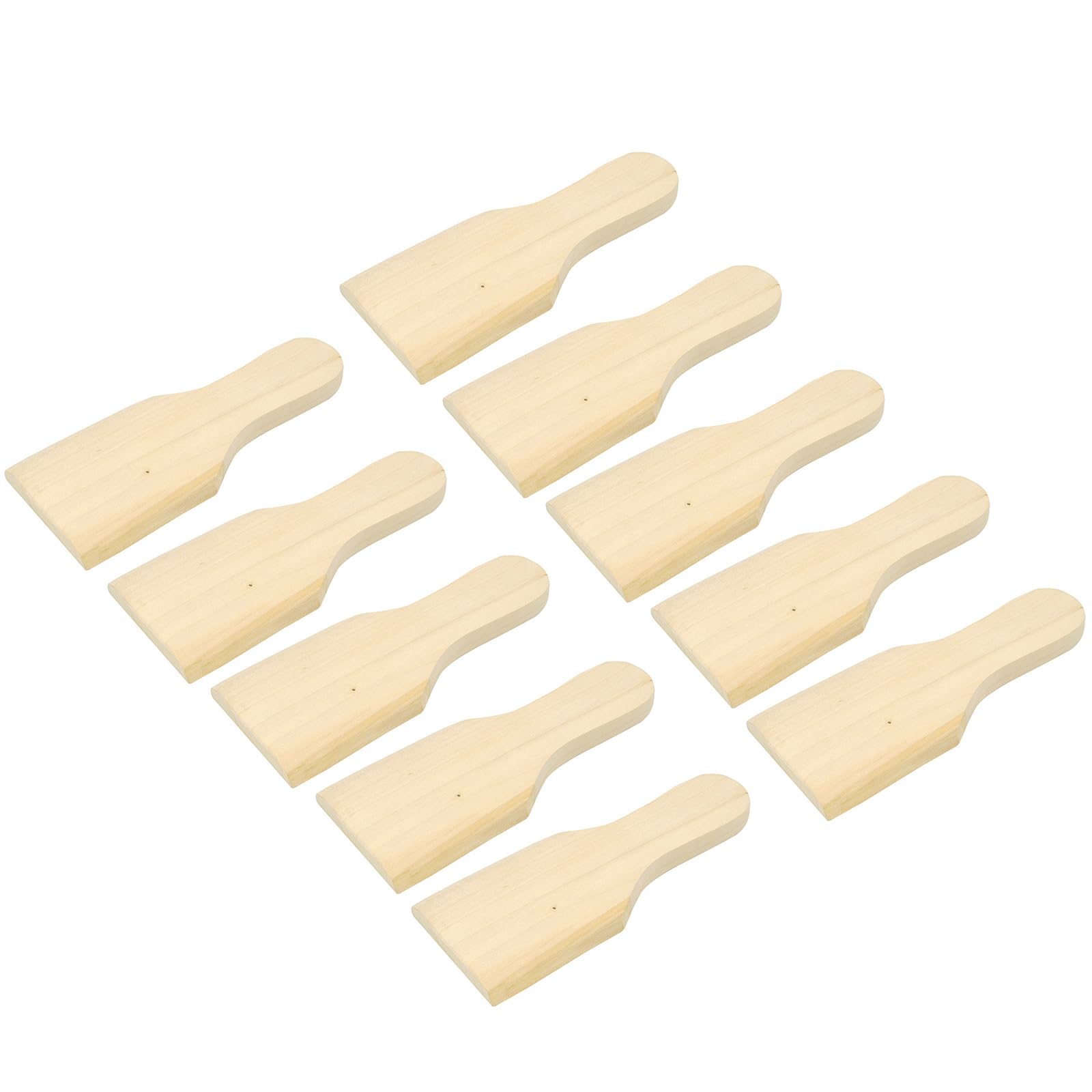PANGBOER 1 / 10x / Set Clay Pottery Paddles Wood Sculpture Pad Pottery Wood Board Ceramic Art Craft Tool for Workshops