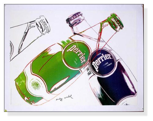 Perrier ヴィンテージ　アートポスター　ペリエ ペリエ ジュエ オリジナル ポスター - 無人島 ベルビュー ヴィンテージより