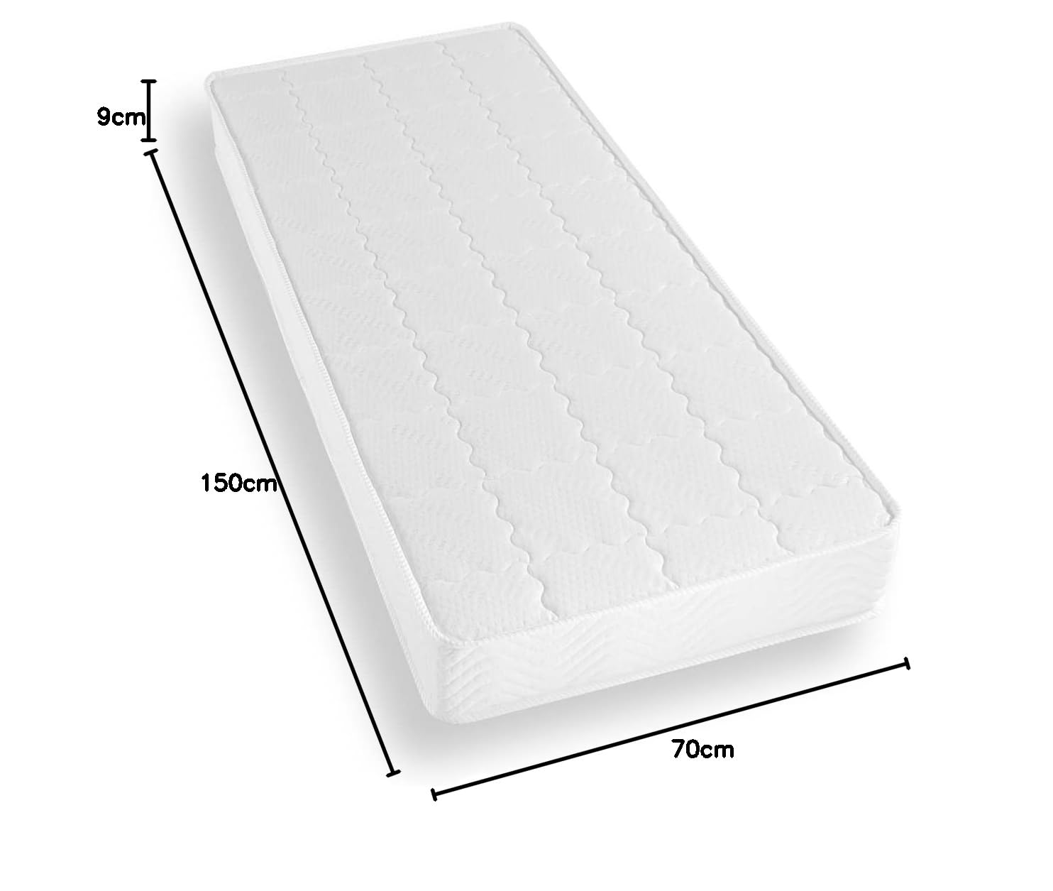 Atelier de Morphée Matelas 70x150 Confort Medium 12cm