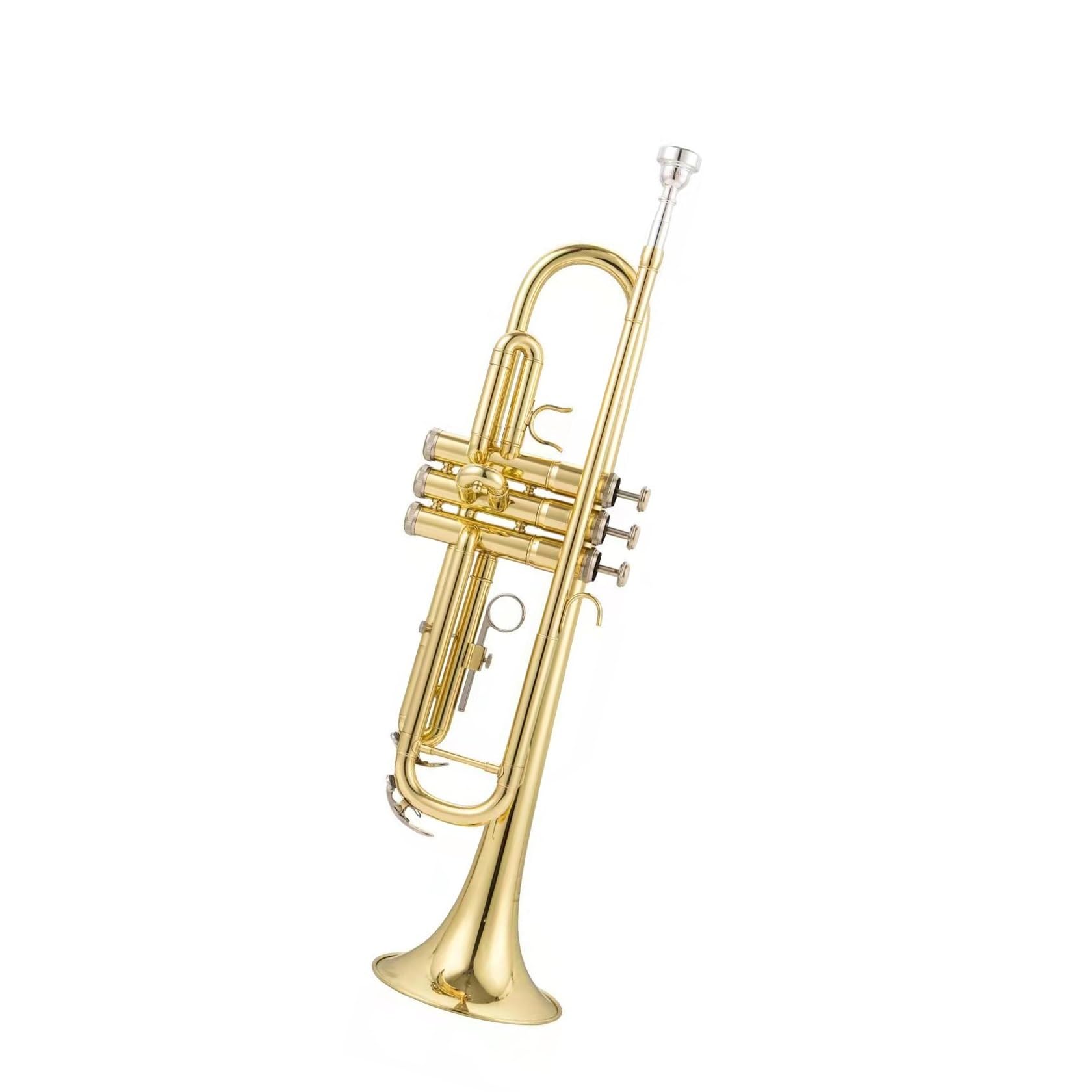 Blechblasinstrumente Trompete Professionelle Trompeten-Messing-Gold-Trompetenpfeifenmusik Verwendet Blechblasinstrumente
