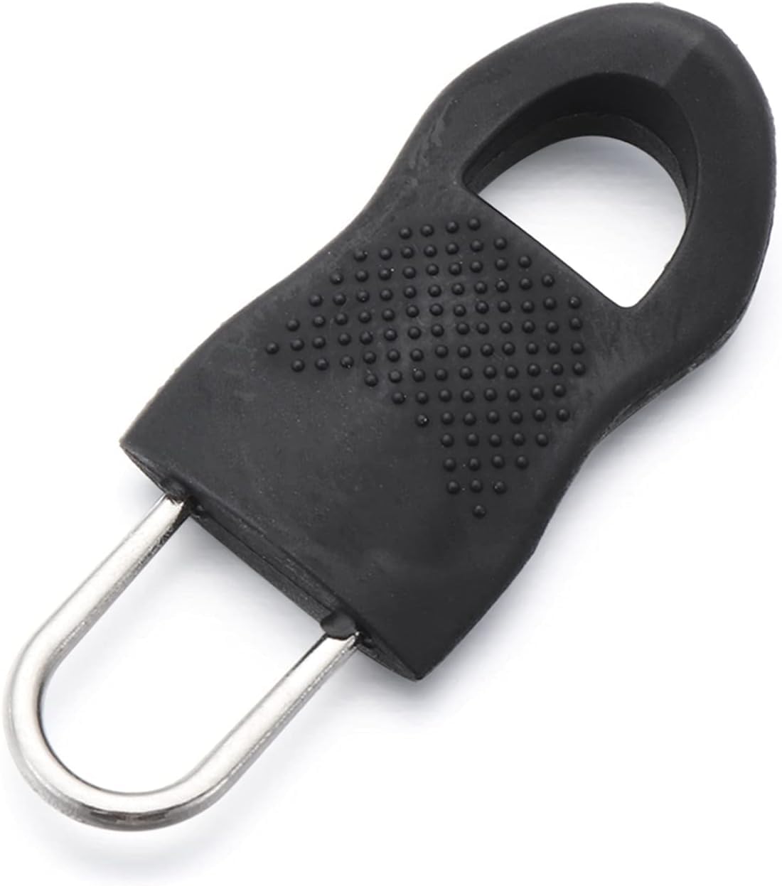 Zipper Pull, 16Pcs U-Shaped Ring Resin Zip Head Bag Cloth Puller Pin Buckle Detachable Set