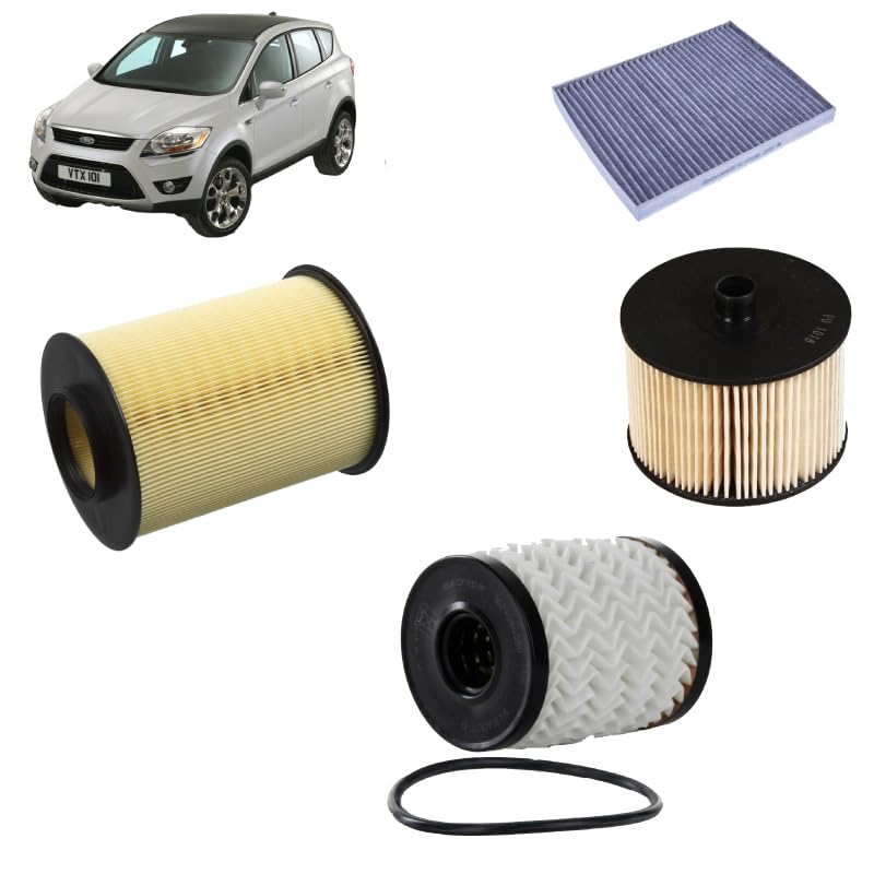 Kit tagliando 4 filtri per Ford Kuga I 2.0 TDCi gasolio 2008-2012