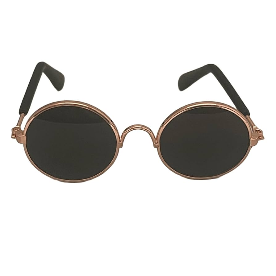 Amazon.co.jp: ミニ サングラス ドール パーツ [001-15.ブラック