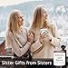 Sister Gifts, Gifts for Sister from Sisters Brother, Happy Sister Birthday Gift Ideas, Mothers Day Christmas Gifts for Sister Female Friends Sister in Law, Lavender Scented Candles