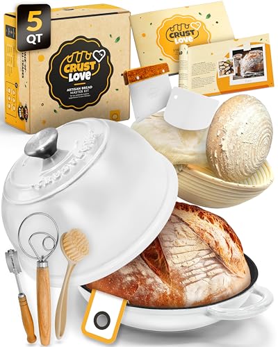 CRUSTLOVE 5QT Enamel Bread Dome
