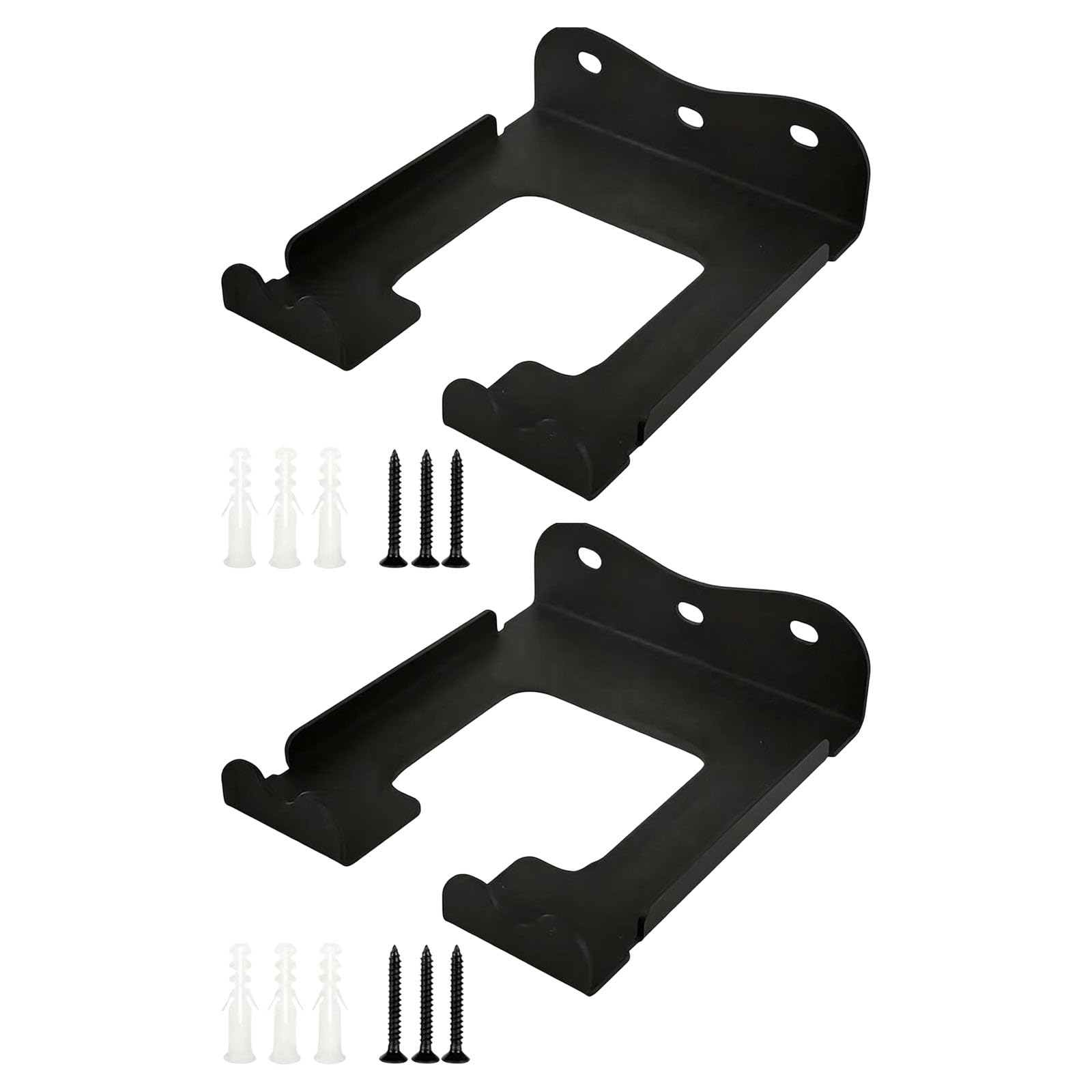 Mllepjdh Easy Installation Wall Mount Hanger for Various Hand Tool and Equipment Weeder Eater Hanger Garage Organizer Iron Tool