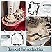 4 oz Food Grade Grease for kitchenaid Stand Mixer, Universally - Compatible with Kitchen Stand Mixer - Maintain The Performance of Your Machine and Extend Service Life, with 9709511 4162324 Gasket