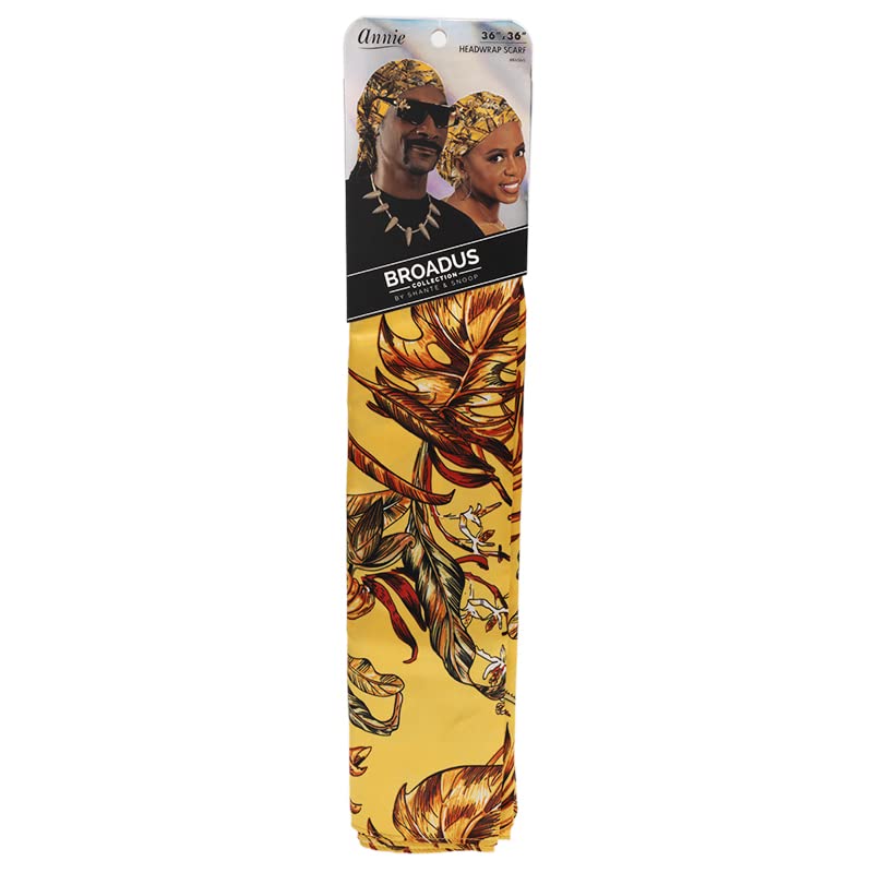 Annie Broadus Collection by Shante and Snoop | Golden Tropics | 36” x 36"2