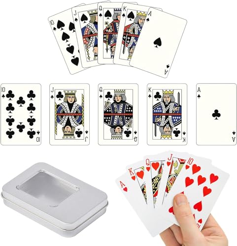 Image of 3.46 Inch Silver Metal Storage Box - Small Rectangle Organizer for Playing Cards, Jewelry, Candy, Keys, Gift Case, Travel Container, Compact Empty Tin for Game Pieces & Trinkets, 1 Pack