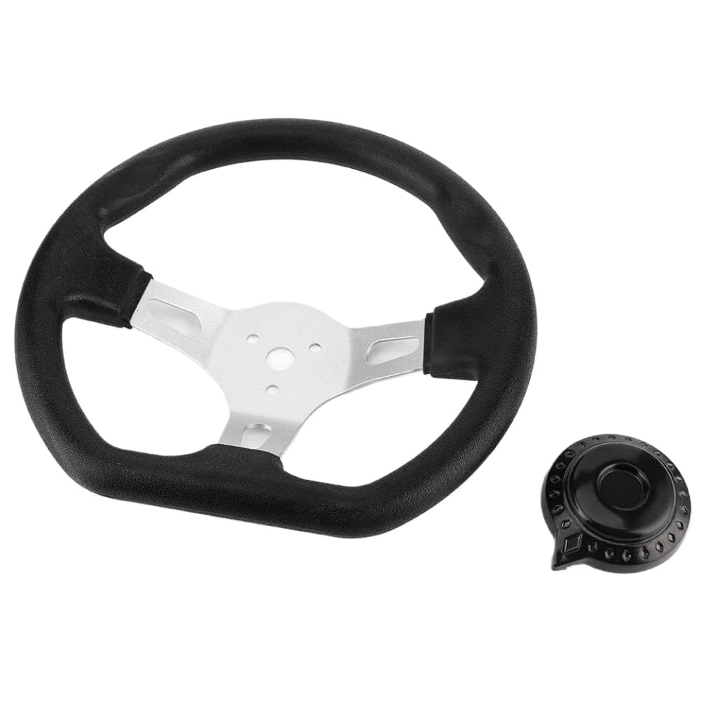 Volante in alluminio da 27 cm compatibile con Hammerhead Roketa JCL SUNL