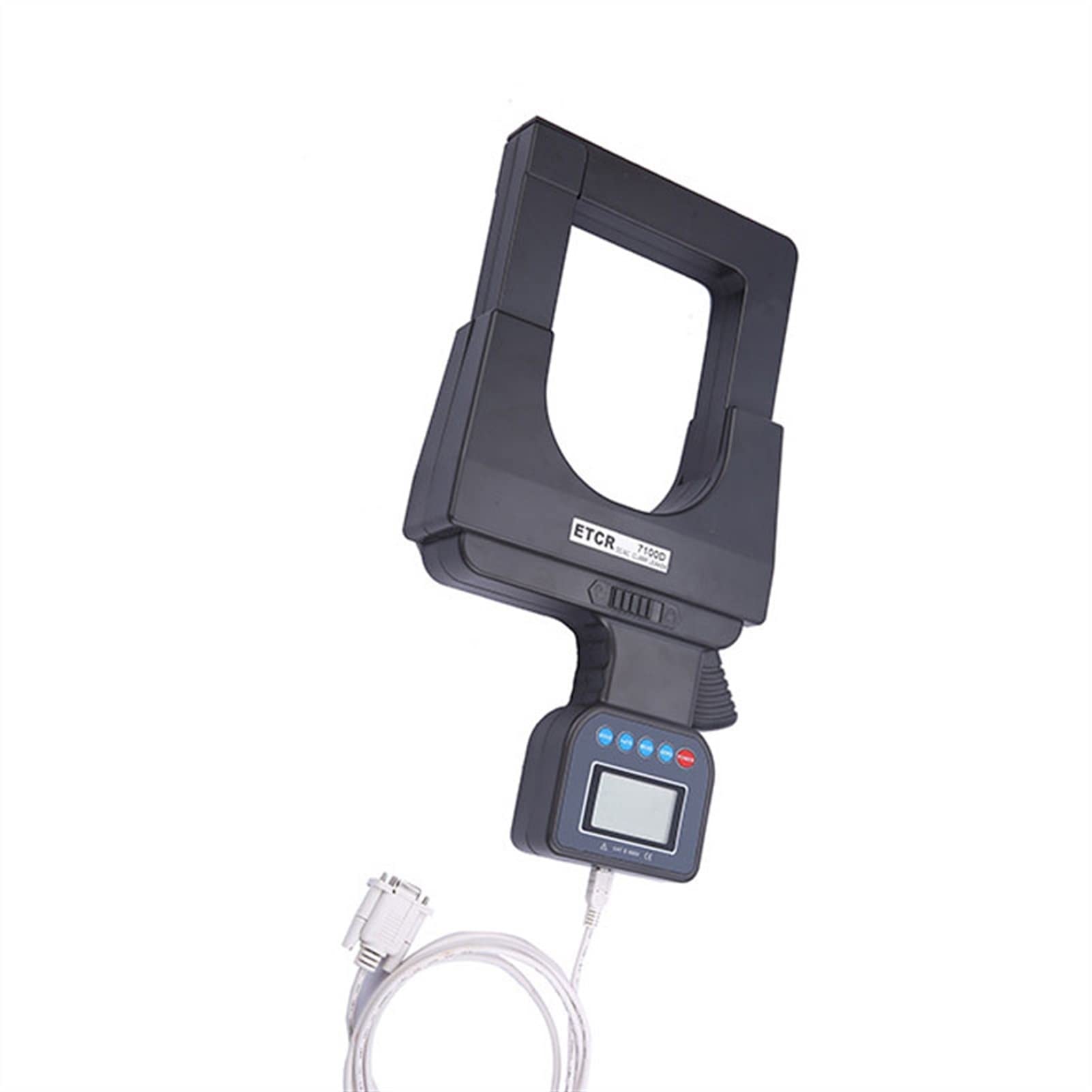 Zangenstrommesser, Großer Kaliber-Strom-Tester mit großem Kaliber-Klemme Ac/dc. Meter digitale Klammerammeter Online-Überwachung Messung 0. 0A ~ 2000A ETCR7100D,Elektrowerkzeuge und -tester