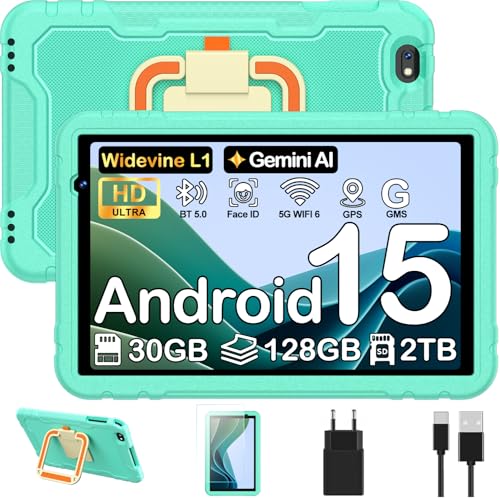 【Doppia fotocamera da 5 MP + 8 MP + 5G WIFI 6 + BT 5.0】 La fotocamera frontale da 5 MP supporta le videochiamate HD, mentre la fotocamera posteriore da 8 MP può scattare foto di fiori e piante e scansionare libri illustrati per imparare nuove nozioni. Nel frattempo, supporta il 5G WIFI 6 e adotta un nuovo canale di ricezione e trasmissione WiFi, in grado di mantenere stabile la connessione di rete e il segnale Bluetooth anche in ambienti complessi.